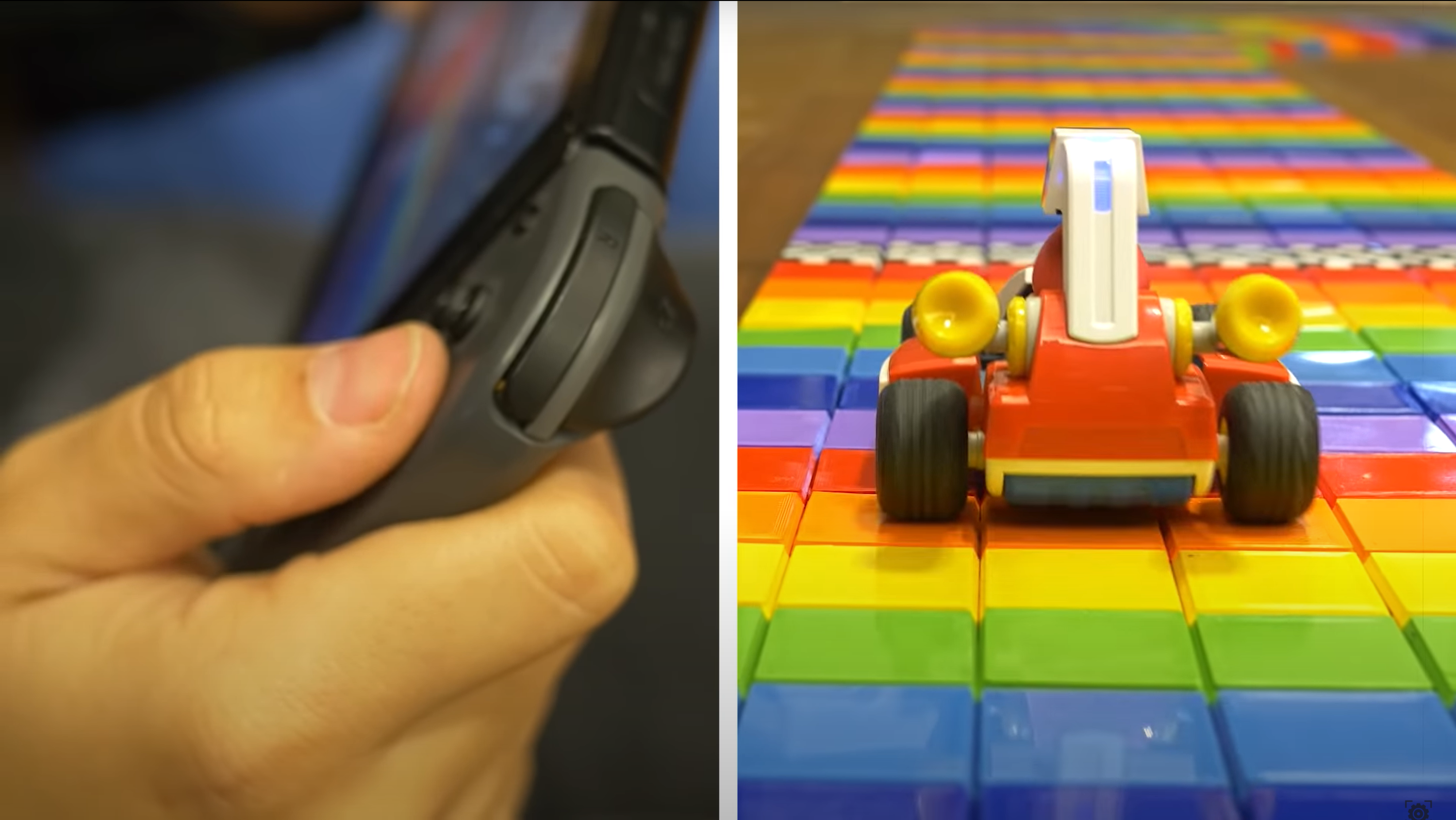 3D Printed Rainbow Road + Augmented Reality Mario Kart Wins The Internet