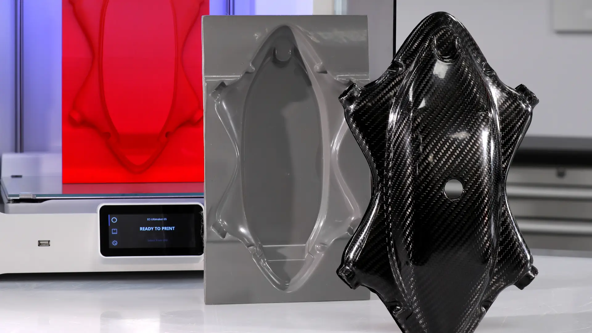How To Create Carbon Fiber Molds From 3D Printed Patterns
